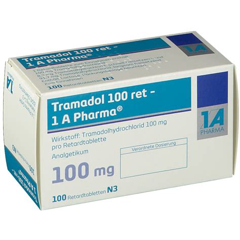 Tramadol Retard A Pharma Tabletten Shop Apotheke