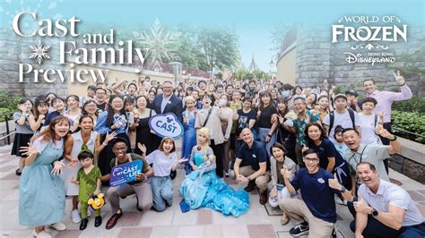 Hong Kong Disneyland Cast Members Get a World of Frozen First-Look ...