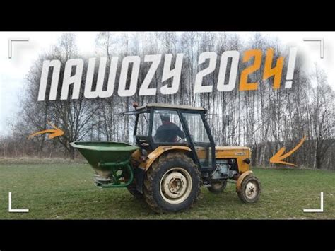 Oporowe Rozsiewanie Nawozu 2024 W GR KOWALURSUS C 360 AMAZONE