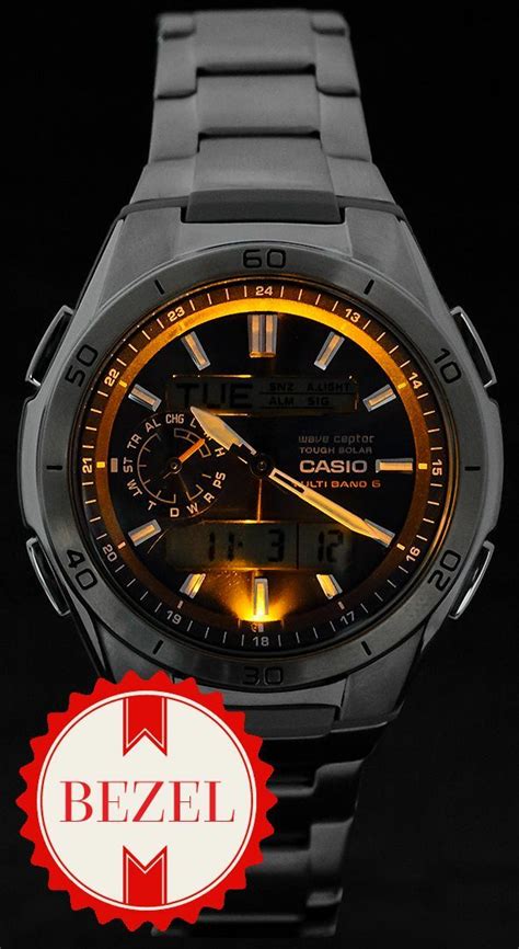 Casio Wave Ceptor WVA M650D 2AER Bezel Pl