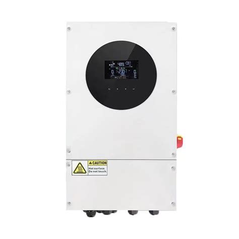 IP65 Single Phase 8kw Home Power System On Off Grid Hybrid Inverter