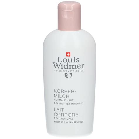 Louis Widmer K Rpermilch Unparf Miert Ml Shop Apotheke At