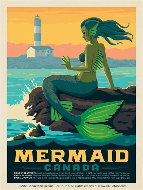 Mythical Creatures: Mermaid (Canada) | Mythical creatures art, Mythical creatures, Mythological ...