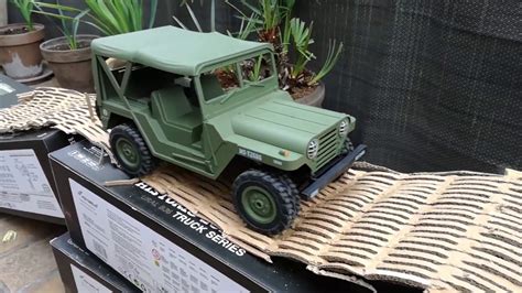 Ford Mutt M151 Military RC Jeep Scale 1 14 Subotech Amewi Short