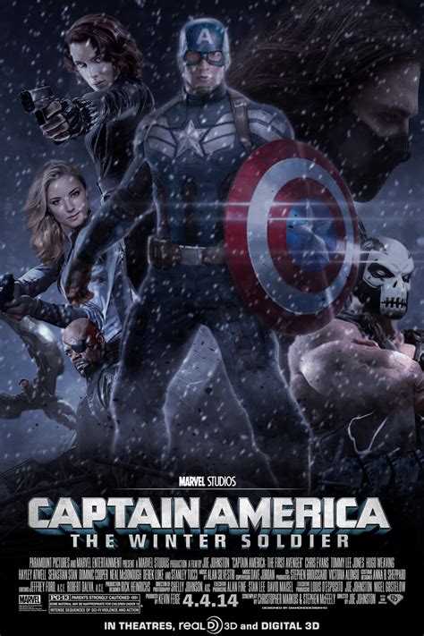 Captain America The Winter Soldier Fan Made Poster Captain America