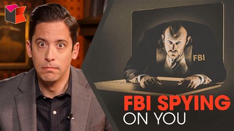 how to know if the fbi is watching you