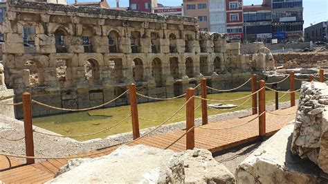 Yozgat taki tarihi Roma hamamının çevresi düzenlendi Son Dakika Haberleri