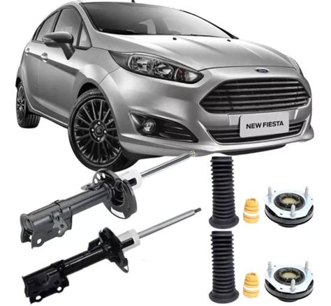 Par Kit Amortecedor Dianteiro Ford New Fiesta 2010 A 2019