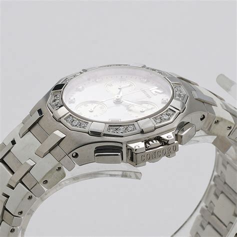 Concord Saratoga Chronograph Diamond Watch New York Jewelers Chicago