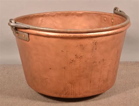 Pennsylvania 19th Century Copper Apple Butter Kettle Jan 08 2022