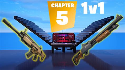 Ch5 1v1 New Weapons ⭐ 6269 3699 9450 By Wwi Fortnite Creative Map Code Fortnite Gg