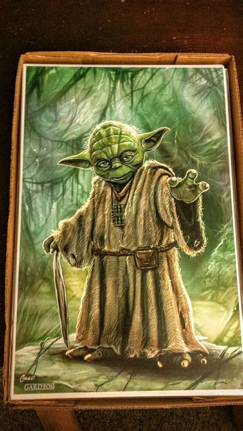 Yoda, from The Empire Strikes Back 11X17 high quality print