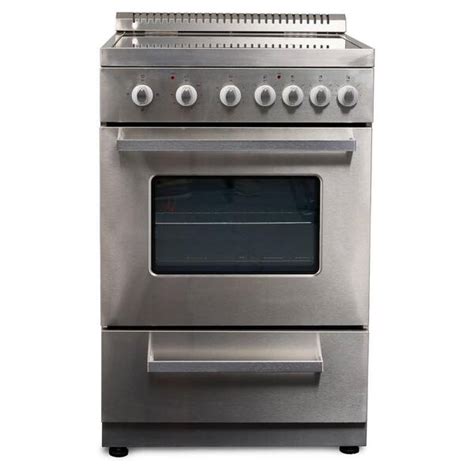 Premium LEVELLA 20 In 2 1 Cu Ft Single Oven 4 Burner Freestanding