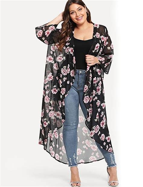 15 Stylish Plus Size Cardigans For Women Light Weight Floral And More