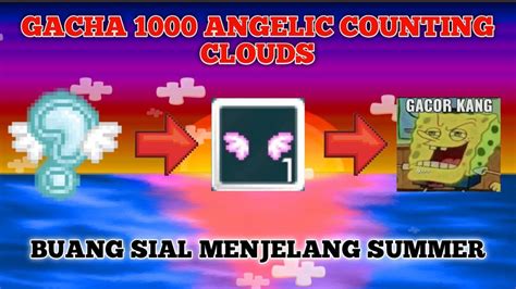 Gacha 1000 Angelic Counting Clouds Demi Pink Teeny Angel Wings