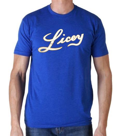 Dominican Baseball Team Tigres Del Licey Royal Blue White Metallic G