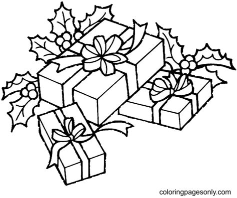 88 Christmas Ts Coloring Pages