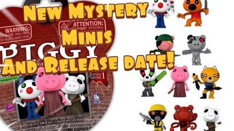 New Piggy Mystery Minis And Piggy Toys Release Date Youtube