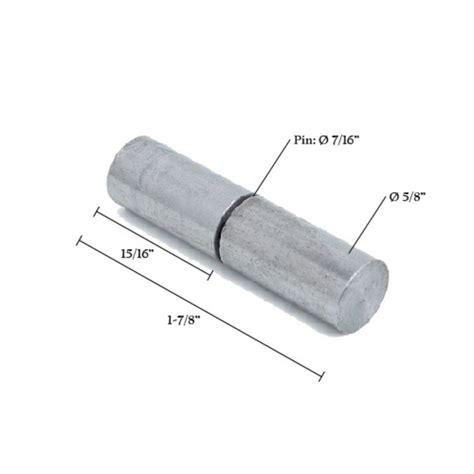 In Weldable Barrel Hinge Stsource