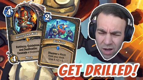 Drilly The Kid RAGE Run Hearthstone Arena YouTube