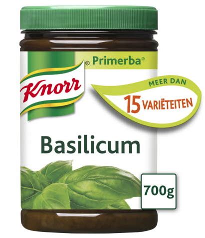 PRIMERBA BASILICUM 2 X 700G KNORR Kruiden Producten Horeca Messiaen