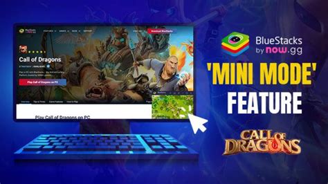 Call Of Dragons Multitask Like A Pro With Mini Mode Bluestacks