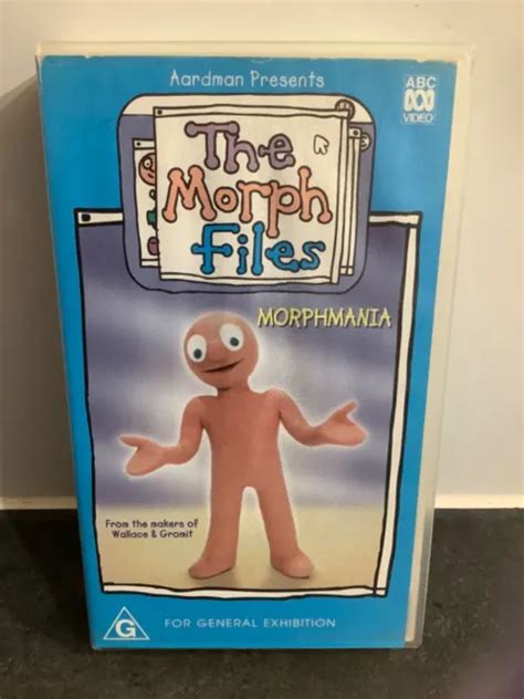 THE MORPH FILES ~Morphmania Vhs/Pal Rare Abc For Kids $34.95 - PicClick AU