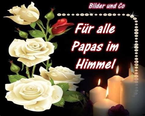 F R Alle Papas Im Himmel Vatertag Bild Gbpicsonline