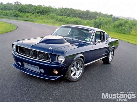 Rod Fastback Tuning Muscle Mustang 1967 Hot Ford Rods 1080P