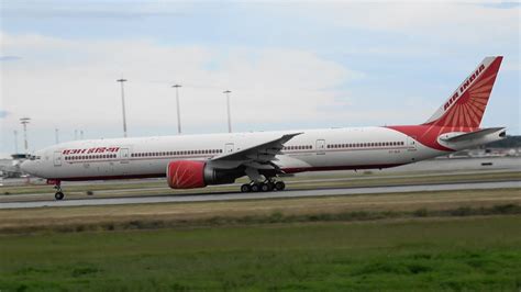 Air India Boeing 777 Takeoff Youtube