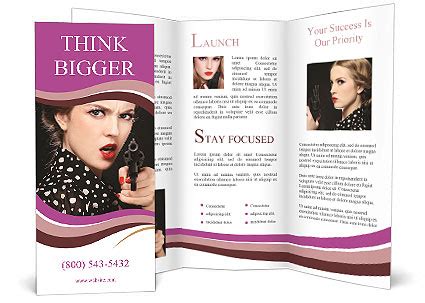 Stunning Blonde Woman Holding Revolver Powerful And Emotional Portrait