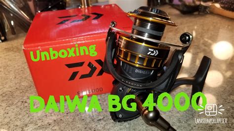 Daiwa Bg 4000 Unboxing Youtube