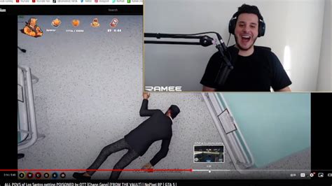 Ramee Reacts To All POV Of Los Santos Getting Poisoned By CG NoPixel