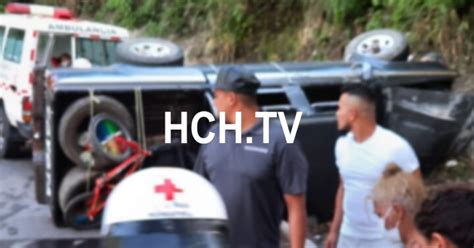 Brutal Accidente Vial Deja Varias Personas Heridas En El Barrio La Fuente De La Capital Hchtv