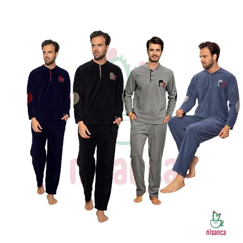 Pajama Set for Men Sleepwear CASUALWEAR for Winter - Etsy