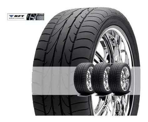 Combo 4u 245 45 R17 Potenza Re050 Rft Run Flat Bridgestone