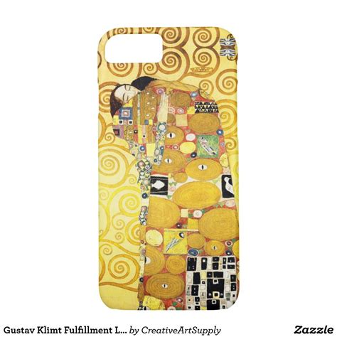 Gustav Klimt Fulfillment Lovers Fine Art Case Mate Iphone Case Zazzle