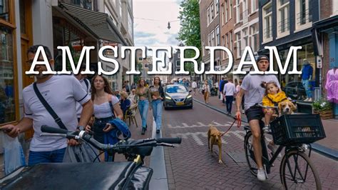 4k 50fps 🇳🇱amsterdam Sunny Weekend August 2022 Youtube