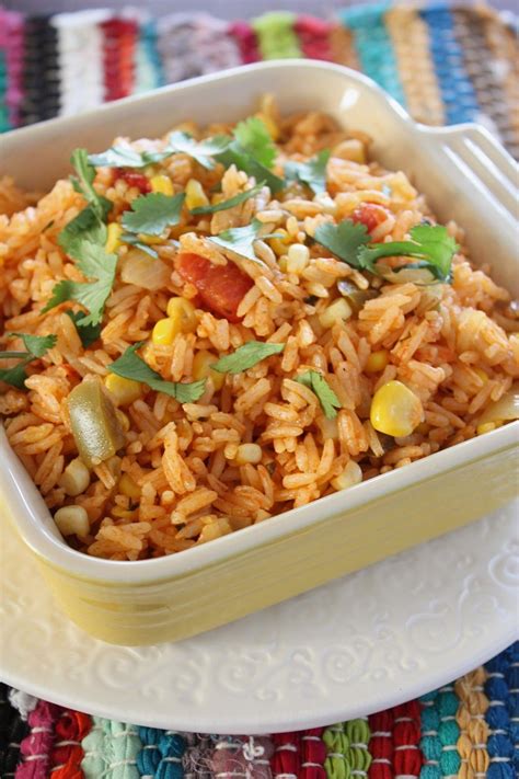 Easy Restaurant Style Mexican Rice A Big Mouthful Recipe Mexican