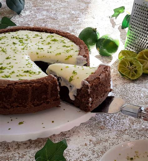 Bolo Piscina De Chocolate Mousse De Lim O Receiteria