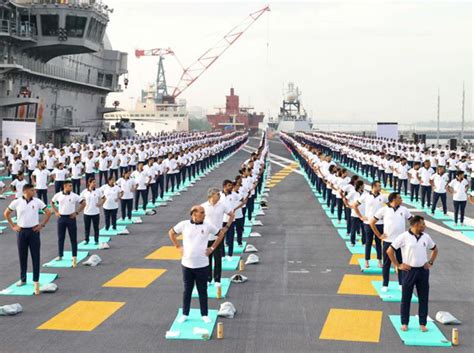 Yoga Day Celebrated Across The Globe With Increased Mass Participation