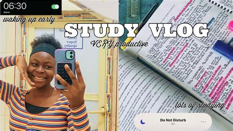 Study Vlog Productive Exam Days In My Life Waking Up At Am Youtube