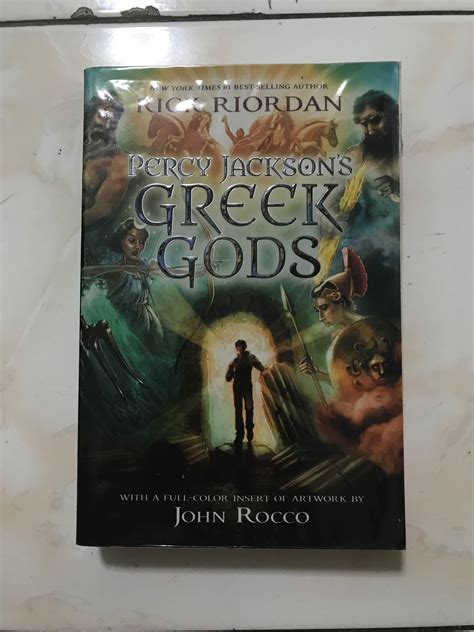 Percy Jackson Greek Gods By Rick Riordan Hobbies Toys Books