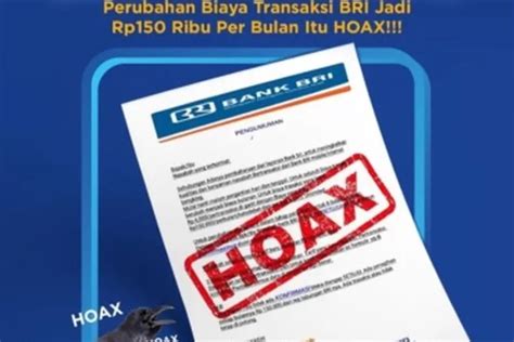 Beredar Link Palsu Kenaikan Tarif Transaksi Nasabah Bank Diimbau