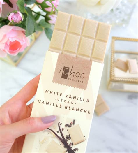 IChoc My Favorite Vegan White Chocolate Bar