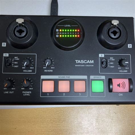 価格 TASCAM タスカム 家庭用放送機器 USBオーディオインターフェース MiNiSTUDIO CREATOR US 42W kochi