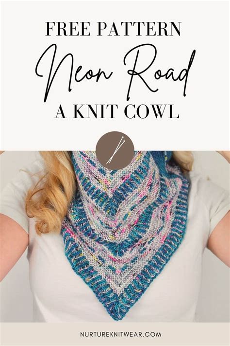 Cozy Up with a Free and Easy Knit Cowl Pattern - Nurture Knitwear