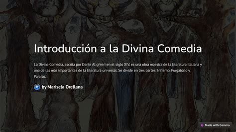 Solution Introduccion A La Divina Comedia Studypool