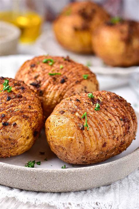 Air Fryer Hasselback Potatoes Simply Air Fryer