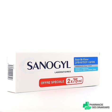 Sanogyl Bi Fluor Dentifrice Pr Vention Caries